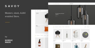 Savoy Minimalist WooCommerce Theme