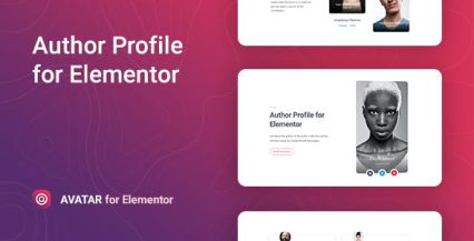 Avatar 1.0.2 – Author Box for Elementor