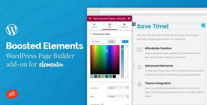 Boosted Elements 3.9 – Add-on for Elementor