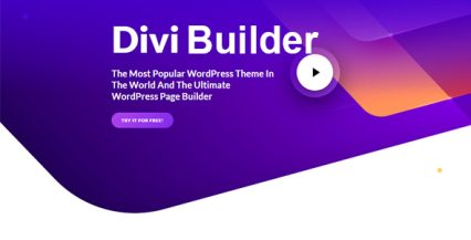 Divi Builder Visual Drag & Drop Builder