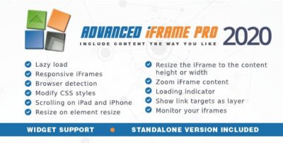 Advanced iFrame Pro Plugin