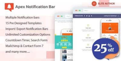 Apex Notification Bar Plugin 2.1.6