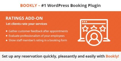 Bookly Pro Ratings (Add-on) 2.0