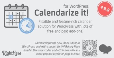 Calendarize it! for WordPress 4.9.8.97384