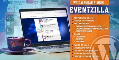 EventZilla 1.2.1 – Event Calendar WordPress Plugin