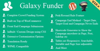 Galaxy Funder 11.5 – Crowdfunding System