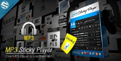 MP3 Sticky Player WordPress Plugin 5.8