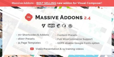 Massive Addons for WPBakery Page Builder 2.4.7