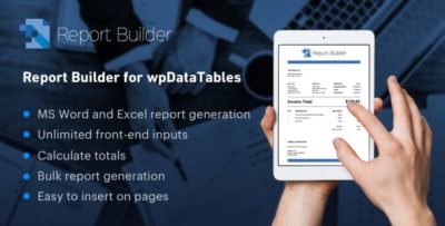 Report Builder for wpDataTables 1.2