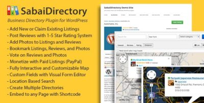 Sabai Directory plugin for WordPress 1.4.9