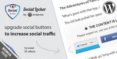 Social Locker for WordPress 5.6.2