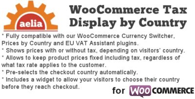 Tax Display by Country for WooCommerce 1.13.1.200428