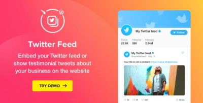 Twitter Feed 1.5.0 – WordPress Plugin