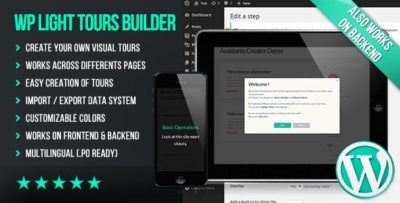 WP Light Tours Builder Plugin 3.3.1