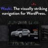 Wauki 1.0 – Fullscreen WordPress Menu