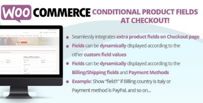 Conditional Product Fields at Checkout 4.3