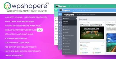 WPShapere Admin Theme