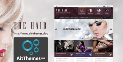 AIT Hair WordPress Theme 2.0.6