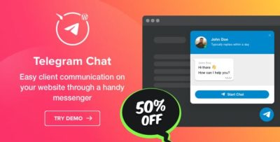 Elfsight Telegram Chat for WordPress 1.1.0