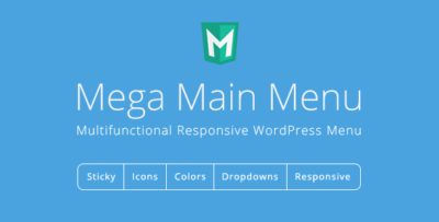 Mega Main Menu 2.2.0 – WordPress Menu Plugin