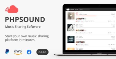 phpSound 6.2.0 – Music Sharing Platform