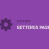 Meta Box Settings Page Extension 2.1.3