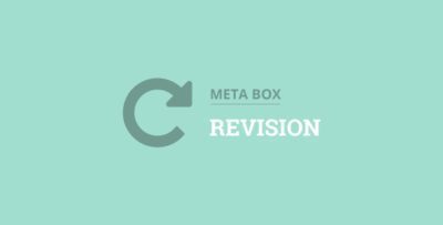 Meta Box Revision Extension 1.3.3