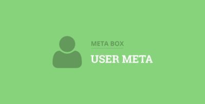 Meta Box User Meta Extension1.2.8