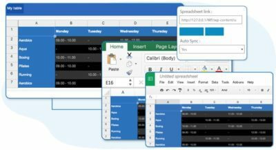 JoomUnited WP Table Manager