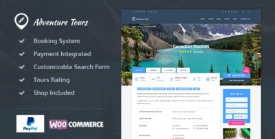 Adventure Tours 4.1.4 – Tour & Travel Theme