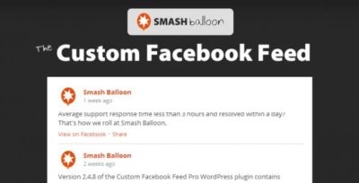 Custom Facebook Feed Pro