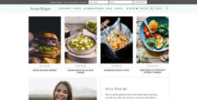 Studiopress Recipe Blogger WordPress Theme 1.2.0