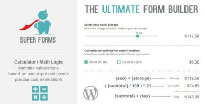 Super Forms Calculator Addon