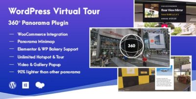 WordPress Virtual Tour 360 Plugin 1.0.8