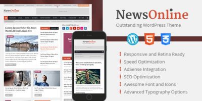 MyThemeShop NewsOnline WordPress Theme 1.2.5