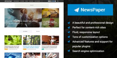 MyThemeShop Newspaper WordPress Theme 2.3.9