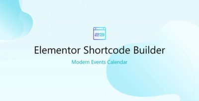 Elementor Shortcode Builder for MEC