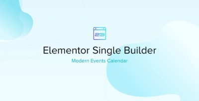 Elementor Single Builder for MEC