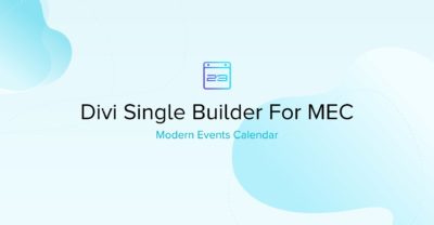 Divi Single Builder for MEC 1.0.2