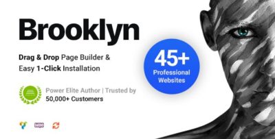 Brooklyn Creative WordPress Theme 4.9.6.7