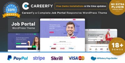 Careerfy Job Board WordPress Theme