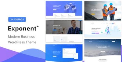 Exponent MultiPurpose Business Theme 1.2.9.0