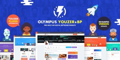 Olympus Social Networking Theme 3.55