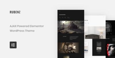 Rubenz Creative Portfolio AJAX Theme 2.5.1