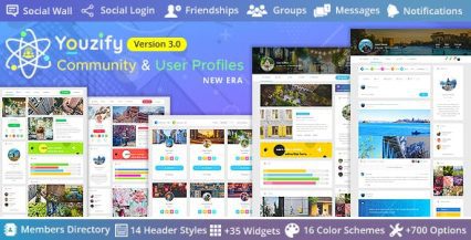 Youzify Community & User Profile 3.1.0