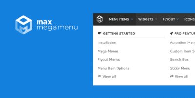 Max Mega Menu WordPress Plugin 2.1.3