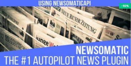 Newsomatic Automatic News Post Generator 3.1.4