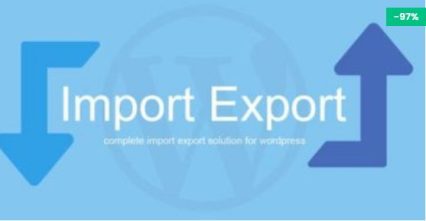 WP Import Export plugin