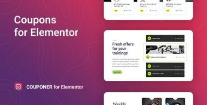 Couponer 1.0.1 – Coupons Addon for Elementor