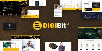 DigiBit 2.0 – Cryptocurrency Mining Theme